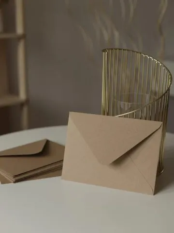 Kraft envelope