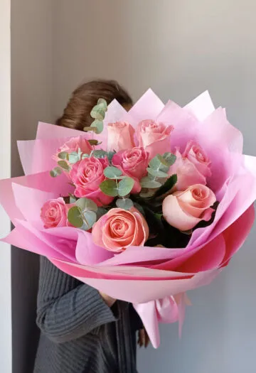 Bouquet of 9 roses