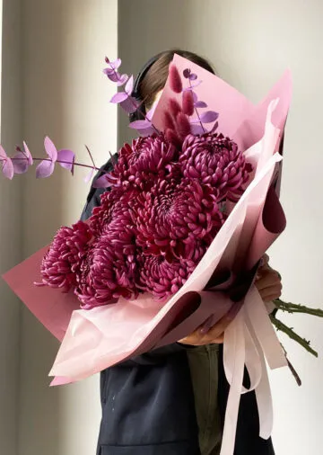 A bouquet of chrysanthemums