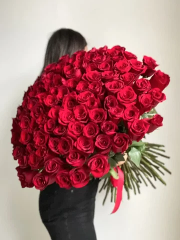 101 roses 70 centimeters