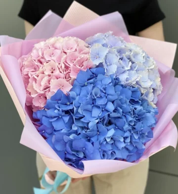 Bouquet of 3 hydrangeas