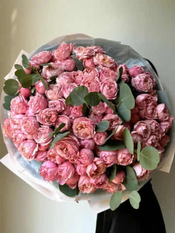 Bouquet of 35 pink roses Juliet